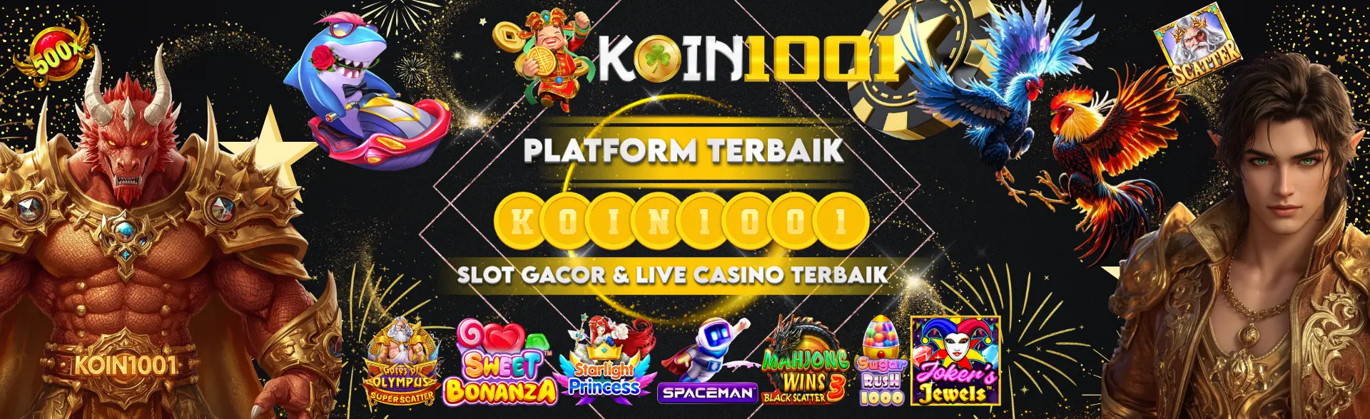 Slot & Live Casino KOIN1001