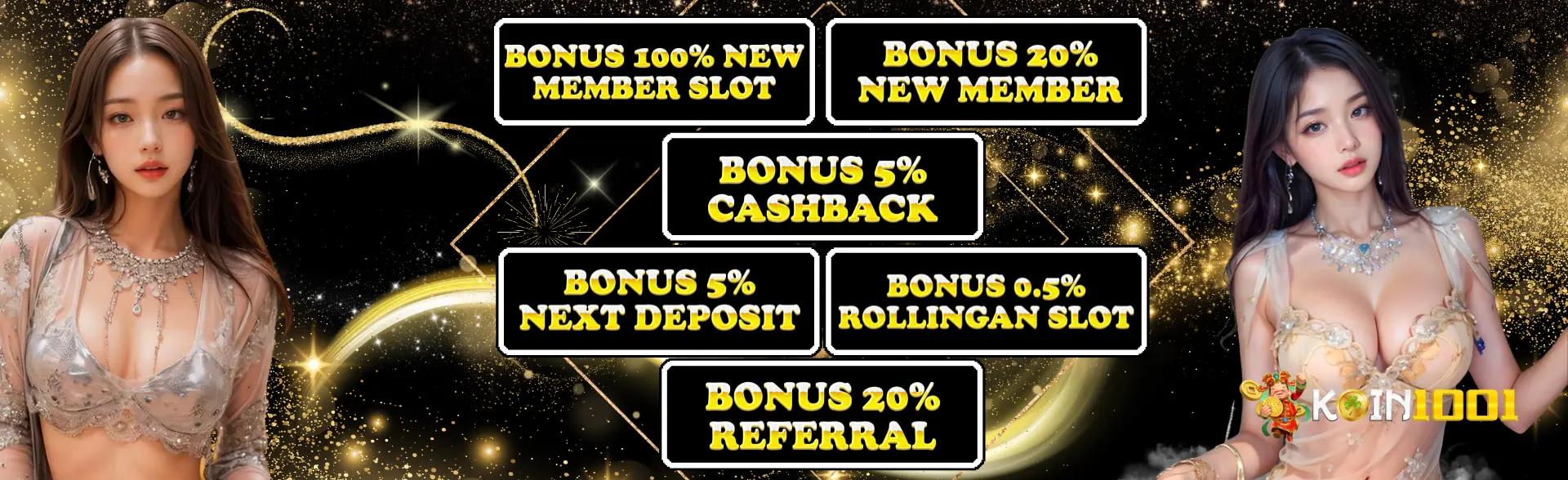 Berbagai Bonus KOIN1001